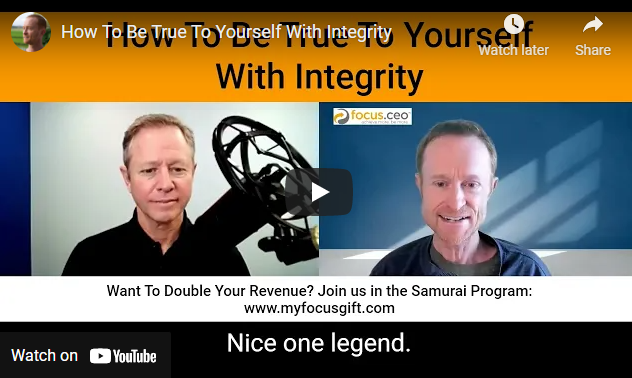 How To Be True To Yourself With Integrity